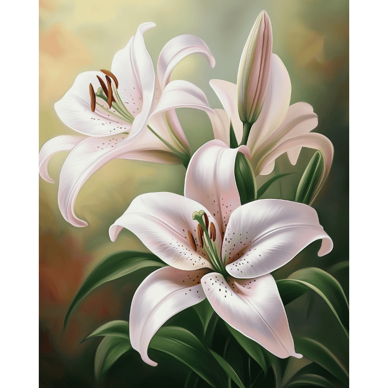 Wunderschöne Lilien