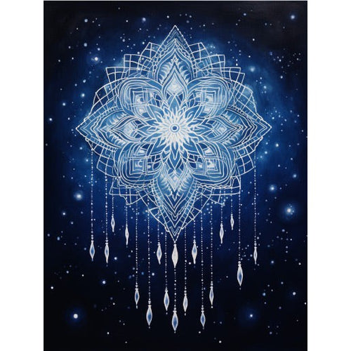 Mandala mit Schmuck