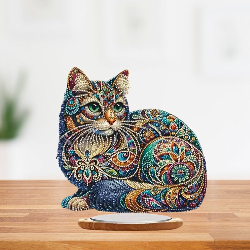 Diamond Painting Ornament – Katze