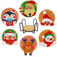 6 Weihnachtsuntersetzer | 4 Sorten