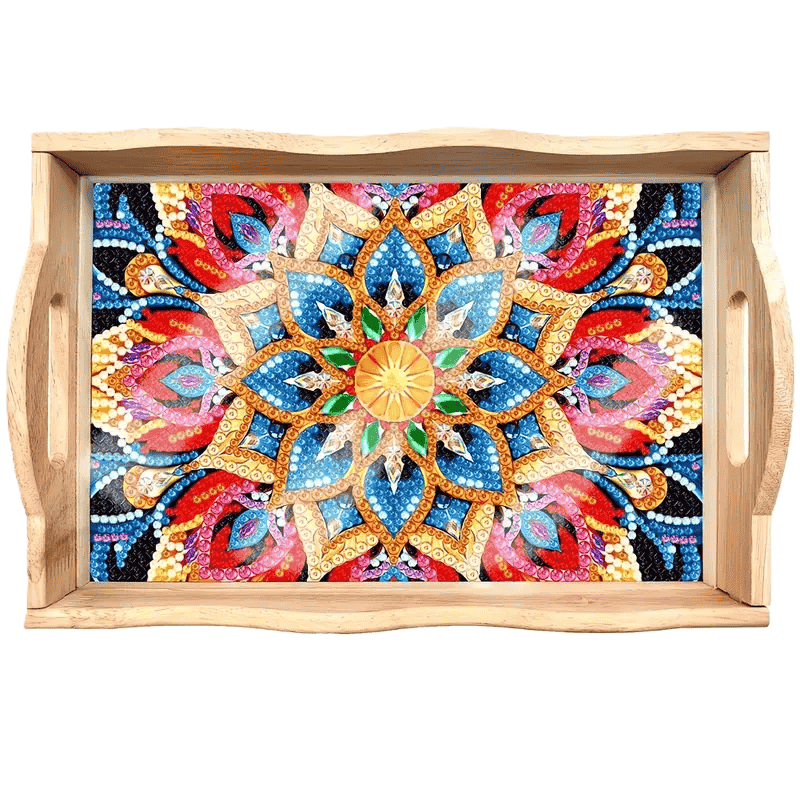 Diamond Painting Tablett – Mandala