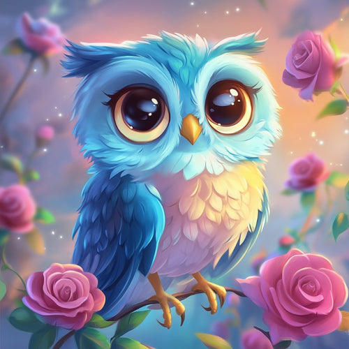 Blaue Eule