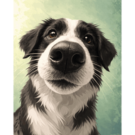 Freundliches Gesicht - Diamond Painting