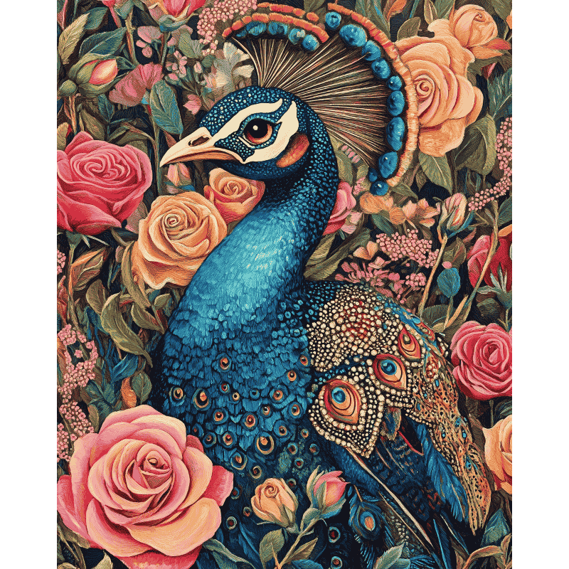 Wunderschöner Pfau