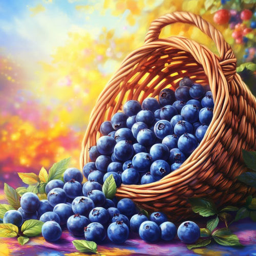 Blaubeerenkorb