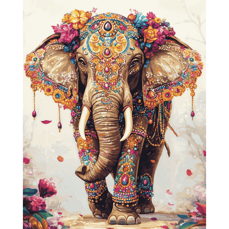 Eleganter Elefant