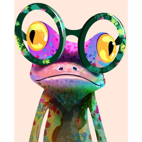 Fröhlicher Frosch