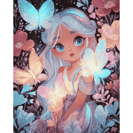Glitzernde Fee - Diamond Painting