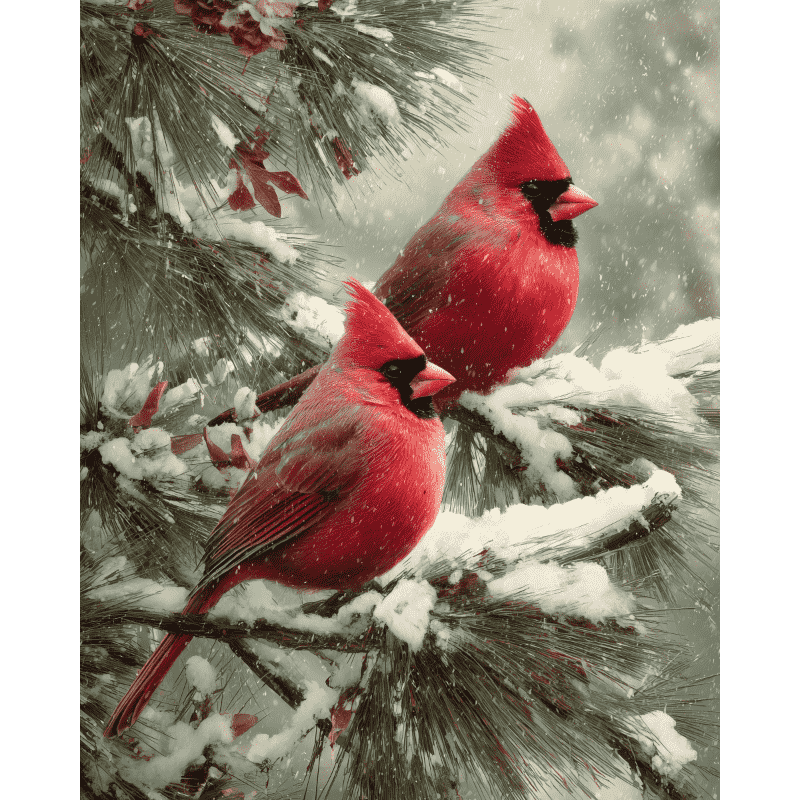 Nördliche Kardinäle