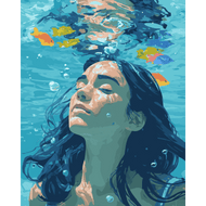 Eine stille Tiefe - Diamond Painting