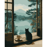 Fuji Aussicht - Diamond Painting