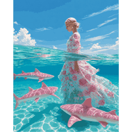 Rosa Haie - Diamond Painting
