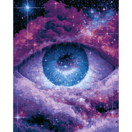 Das Universum schaut zu - Diamond Painting