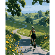Fahrt über Land - Diamond Painting