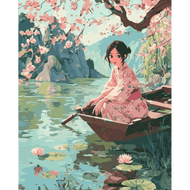 Unter der Sakura - Diamond Painting
