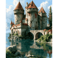 Königliche Festung - Diamond Painting
