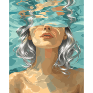 Unter Wasser - Wiedergeburt - Diamond Painting