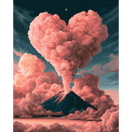 Herz am Himmel - Diamond Painting
