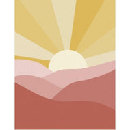 Einsteiger Sonnenuntergang 2 - Diamond Painting