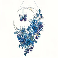 Diamond Painting Traumfänger – Schmetterling & Blumen - Diamond Painting