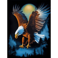 Adler im Mondschein