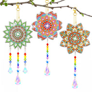 Diamond Painting Windspiel Set von 3 | Mandalas - Diamond Painting