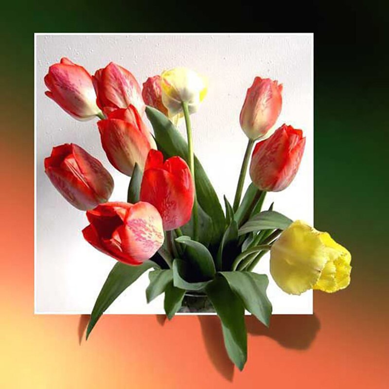 3D-Blumen | 11 Motive