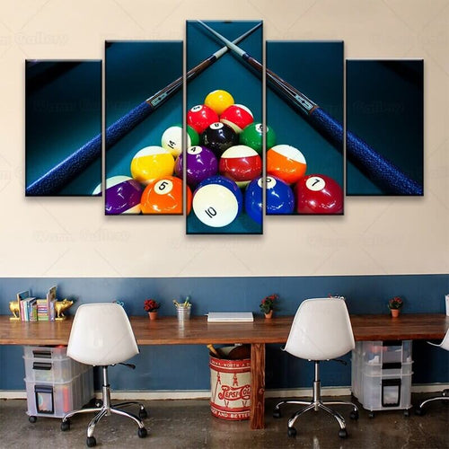 Billard | 5 Teile