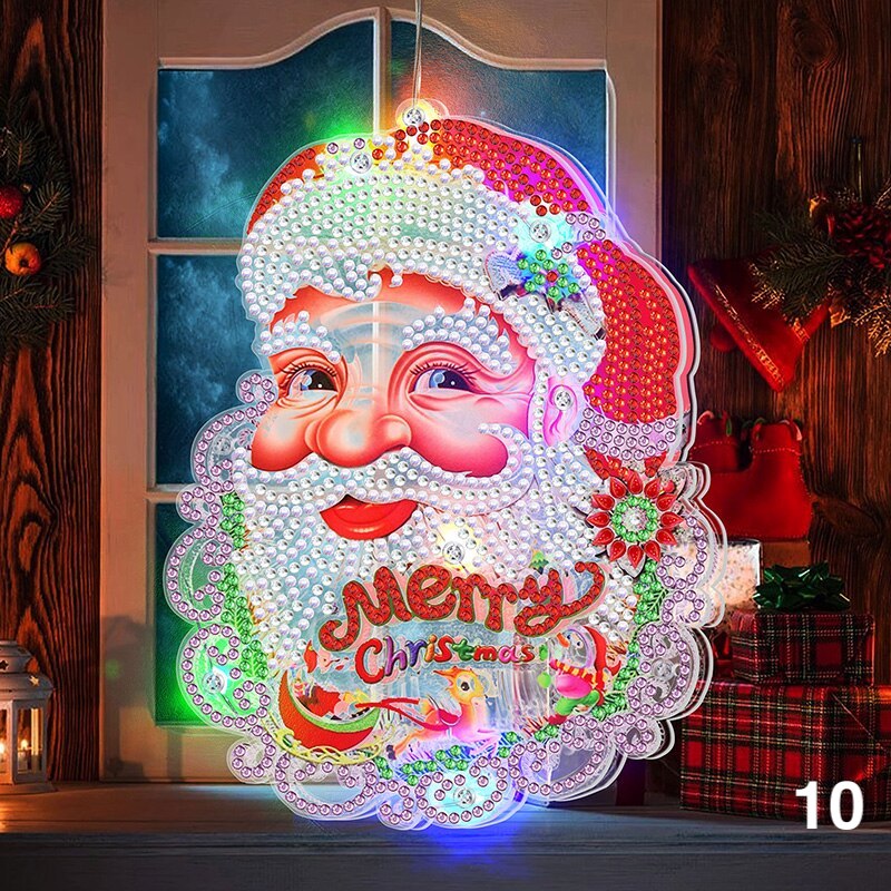 3D hängende Weihnachtslampe