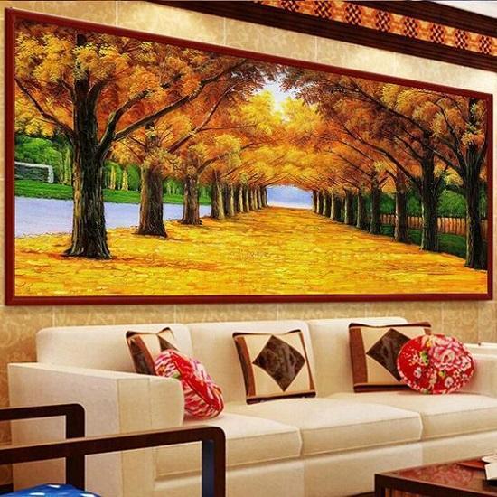 Allee ab 100x40cm Diamond painting Deutschland | Diamond painting eigenes bild | Diamond painting kaufen | Diamond painting 5D | Diamond painting amazon | Diamond painting eigenes foto