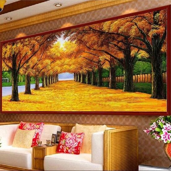 Allee ab 100x40cm Diamond painting Deutschland | Diamond painting eigenes bild | Diamond painting kaufen | Diamond painting 5D | Diamond painting amazon | Diamond painting eigenes foto