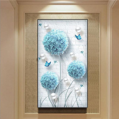 Blaue Pusteblume ab 50x80cm Diamond painting Deutschland | Diamond painting eigenes bild | Diamond painting kaufen | Diamond painting 5D | Diamond painting amazon | Diamond painting eigenes foto