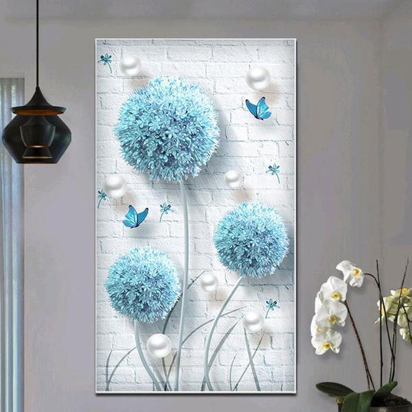 Blaue Pusteblume ab 50x80cm Diamond painting Deutschland | Diamond painting eigenes bild | Diamond painting kaufen | Diamond painting 5D | Diamond painting amazon | Diamond painting eigenes foto