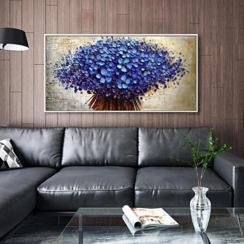 Blumenstrauß mit blauen Blumen ab 50x100cm Diamond painting Deutschland | Diamond painting eigenes bild | Diamond painting kaufen | Diamond painting 5D | Diamond painting amazon | Diamond painting eigenes foto