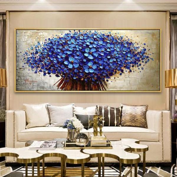 Blumenstrauß mit blauen Blumen ab 50x100cm Diamond painting Deutschland | Diamond painting eigenes bild | Diamond painting kaufen | Diamond painting 5D | Diamond painting amazon | Diamond painting eigenes foto