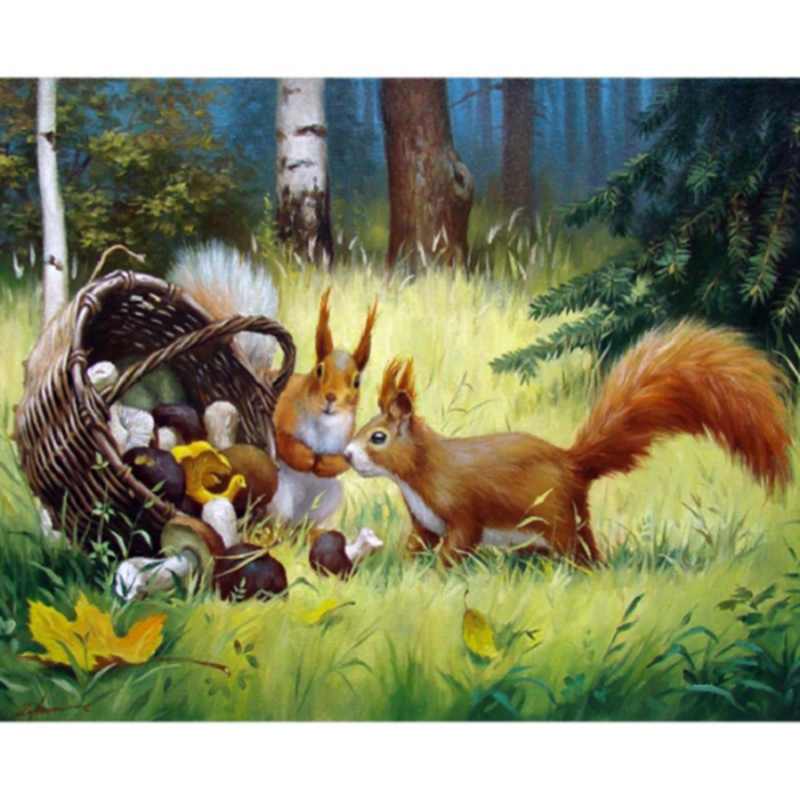 Eichhörnchen Diamond painting Deutschland | Diamond painting eigenes bild | Diamond painting kaufen | Diamond painting 5D | Diamond painting amazon | Diamond painting eigenes foto