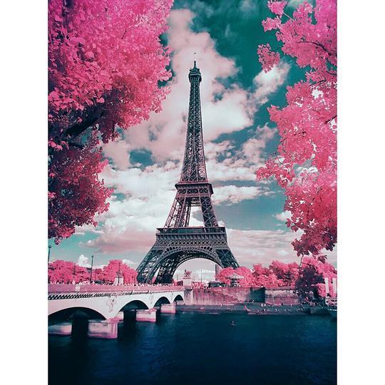 Eiffelturm Diamond painting Deutschland | Diamond painting eigenes bild | Diamond painting kaufen | Diamond painting 5D | Diamond painting amazon | Diamond painting eigenes foto
