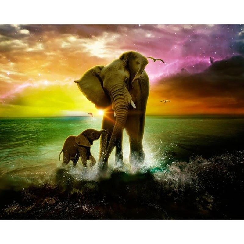 Elefant am Strand Diamond painting Deutschland | Diamond painting eigenes bild | Diamond painting kaufen | Diamond painting 5D | Diamond painting amazon | Diamond painting eigenes foto