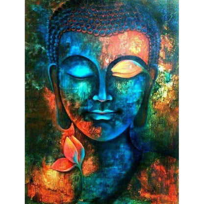 Farbenfroher Buddha Diamond painting Deutschland | Diamond painting eigenes bild | Diamond painting kaufen | Diamond painting 5D | Diamond painting amazon | Diamond painting eigenes foto