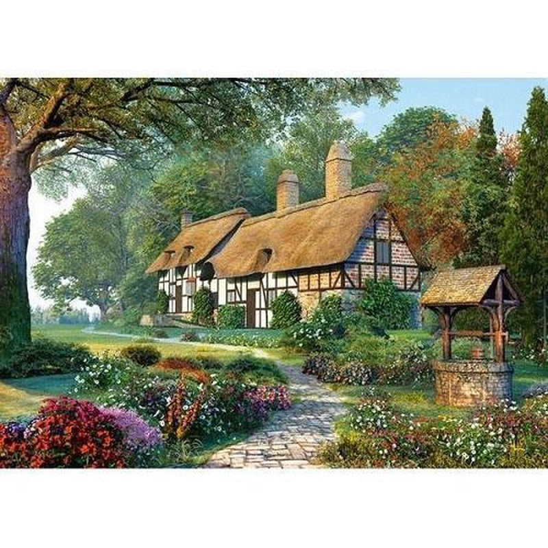 Gemütliche Hütte im Wald Diamond painting Deutschland | Diamond painting eigenes bild | Diamond painting kaufen | Diamond painting 5D | Diamond painting amazon | Diamond painting eigenes foto