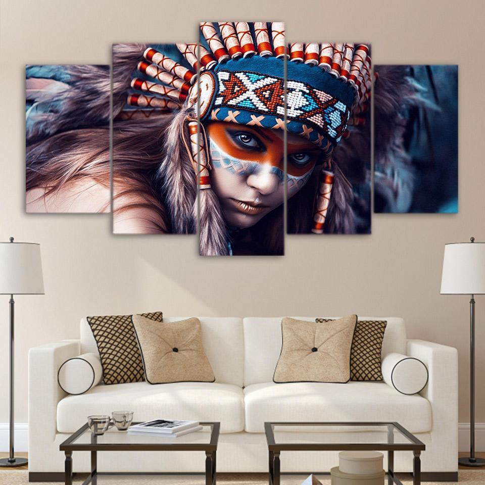 Indianer 2 | 5 Teile Diamond painting Deutschland | Diamond painting eigenes bild | Diamond painting kaufen | Diamond painting 5D | Diamond painting amazon | Diamond painting eigenes foto