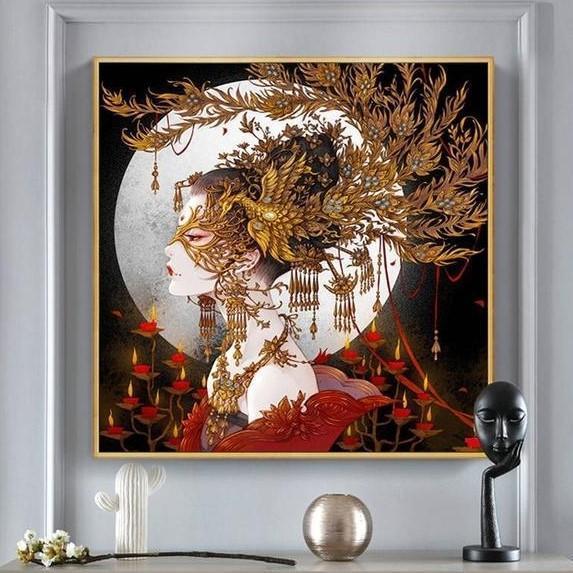 Japanische Schönheit ab 50x50cm Diamond painting Deutschland | Diamond painting eigenes bild | Diamond painting kaufen | Diamond painting 5D | Diamond painting amazon | Diamond painting eigenes foto