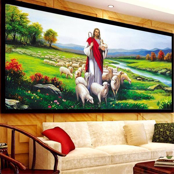 Jesus Christus 50x100cm Diamond painting Deutschland | Diamond painting eigenes bild | Diamond painting kaufen | Diamond painting 5D | Diamond painting amazon | Diamond painting eigenes foto