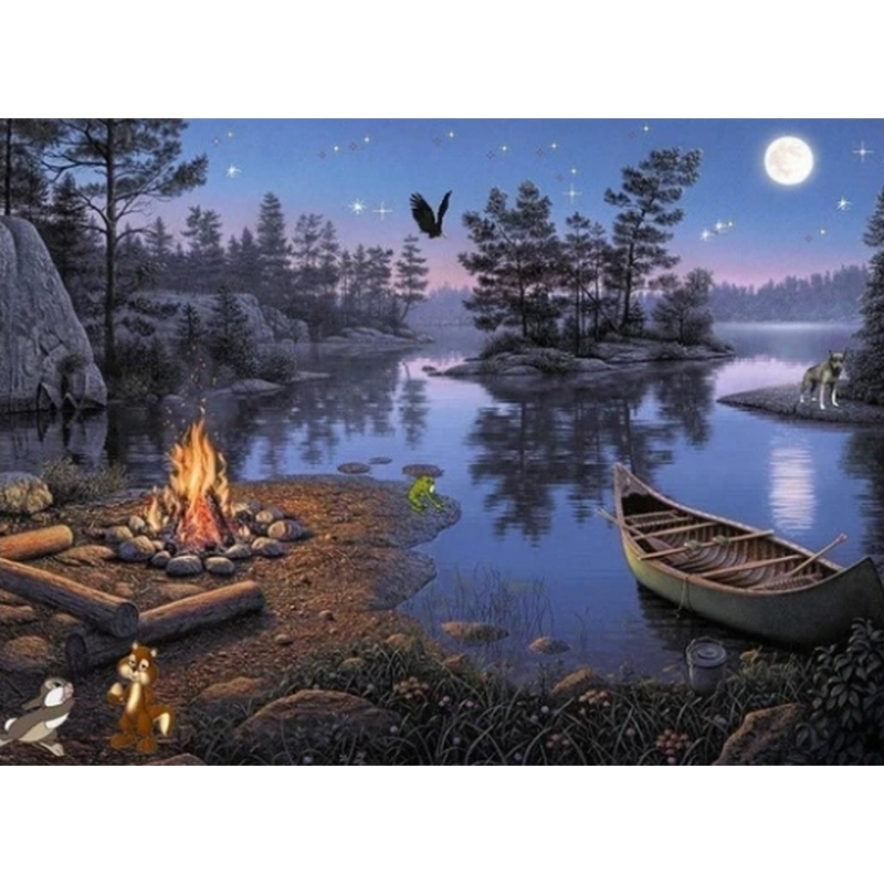 Lagerfeuer am Wasser Diamond painting Deutschland | Diamond painting eigenes bild | Diamond painting kaufen | Diamond painting 5D | Diamond painting amazon | Diamond painting eigenes foto