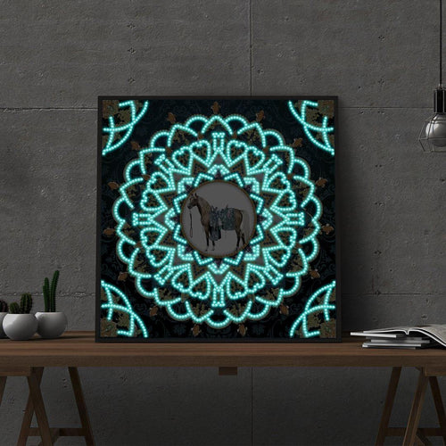 Mandala 6 | Im Dunkeln leuchtend 30x30cm Diamond painting Deutschland | Diamond painting eigenes bild | Diamond painting kaufen | Diamond painting 5D | Diamond painting amazon | Diamond painting eigenes foto