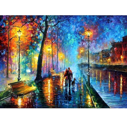 Melody of the night - Schilderen op nummer Diamond painting | Eigen foto | Dieren | Kopen | Dikke dames | Action | Nederland | Steentjes | Diamant | De Diamond Painter