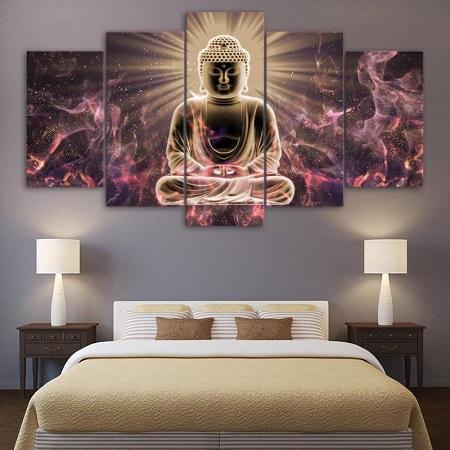 Neon-Buddha | 5 Teile Diamond painting Deutschland | Diamond painting eigenes bild | Diamond painting kaufen | Diamond painting 5D | Diamond painting amazon | Diamond painting eigenes foto