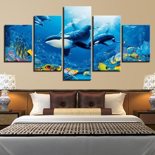 Orcas | 5 Teile Diamond painting Deutschland | Diamond painting eigenes bild | Diamond painting kaufen | Diamond painting 5D | Diamond painting amazon | Diamond painting eigenes foto
