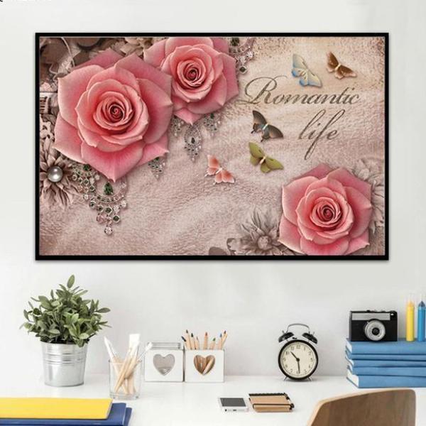 Romantisches Leben ab 50x80cm Diamond painting Deutschland | Diamond painting eigenes bild | Diamond painting kaufen | Diamond painting 5D | Diamond painting amazon | Diamond painting eigenes foto