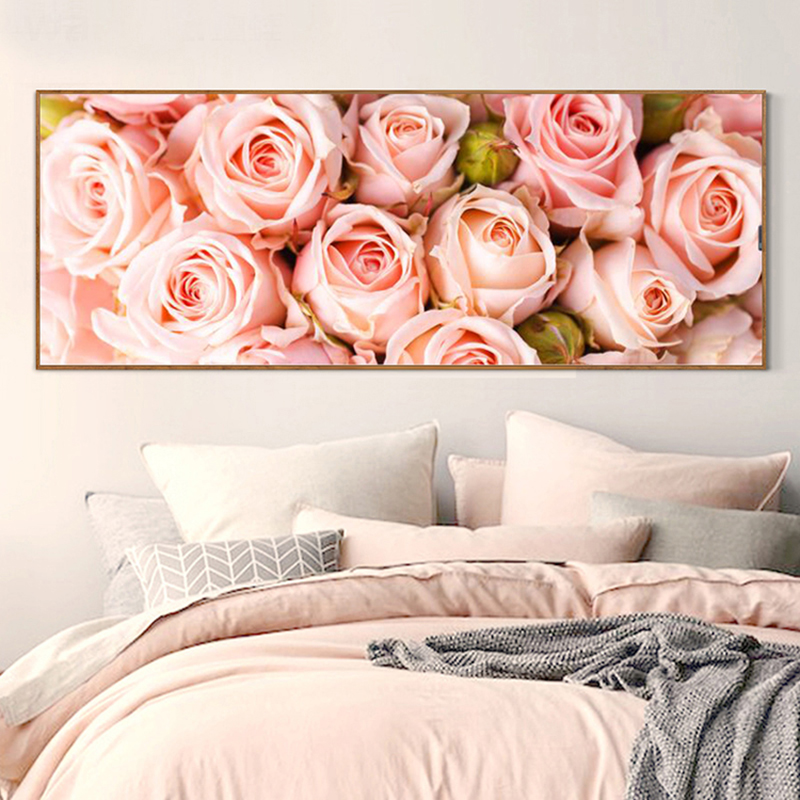 Rosen Rosa ab 40x100cm Diamond painting Deutschland | Diamond painting eigenes bild | Diamond painting kaufen | Diamond painting 5D | Diamond painting amazon | Diamond painting eigenes foto